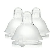Evenflo Balance + Standard Neck BPA-Free Silicone Slow Flow Baby Bottle Nipples - 0 Months+, 3ct