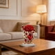 thumbnail image 5 of Bohemian Acrylic Heart Rose Stand 2D Flat Love Tree Sculpture Boho Home Decor Clear Acrylic Tabletop Sign Romantic Desk Ornament Centerpiece, 5 of 7