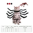 thumbnail image 4 of Amdohai Pet Chest Back Strap Cats Dogs Animals Spider Transformation Costume Clothes, 4 of 9