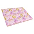 thumbnail image 1 of "Treasures Watercolor Princess and Crown Chopping Board, Large, Multicolor" Caroline's Treasures BB7551LCB, 1 of 1