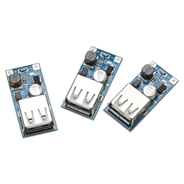 Kuymtek 3pc DC Step-up Boost Módulo USB Power Boost Placa de circuito 0.9V 5V a 5V 60 Kuymtek 1xu2dk7na6wd8ke8