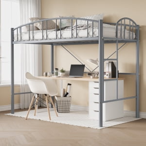 1 Boîte Lit Mezzanine Simple à Arche