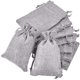 thumbnail image 1 of Bolsas de regalo con cordón de algodón Bolsas de yute de lino para bolsas de regalo de fiesta de cumpleaños Wmkox8yii HFSH403, 1 of 1