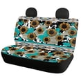 thumbnail image 2 of Pzuqiu Sunflower Cow Print Seat Protectors Breathable, for Car Seats SUV Seats Sedan Seats Suitable for Cars Trucks, 2 of 10