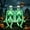 Green, variant on 36" Full Body Skeleton Decoration,Halloween Posable Skeleton with Lights, 2Pack Gothic Skeletons Decor for Outdoor Indoor Yard Patio Haunted House,Light Up Spooky Party Decor