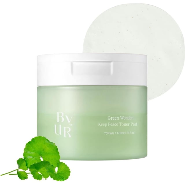 Pads Tonificantes ByUR Green Wonder 70 Unidades Algodón Orgánico