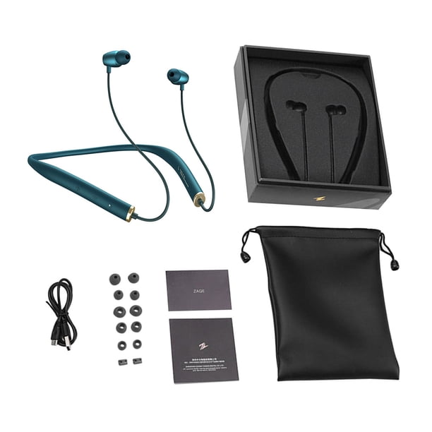 Bluetooth 5.0 Auriculares para colgar en el cuello Auriculares deportivos inalámbricos portátiles en la oreja Auriculares estéreo con cancelación de ruido Inevent EL5448-02B