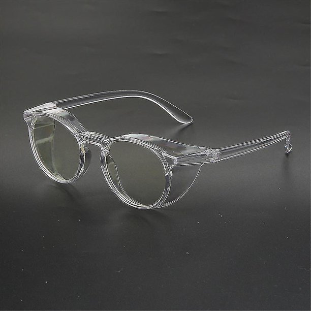 Transparent Gafas de seguridad antivaho, gafas de bloqueo de luz azul, gafas antipolen unisex