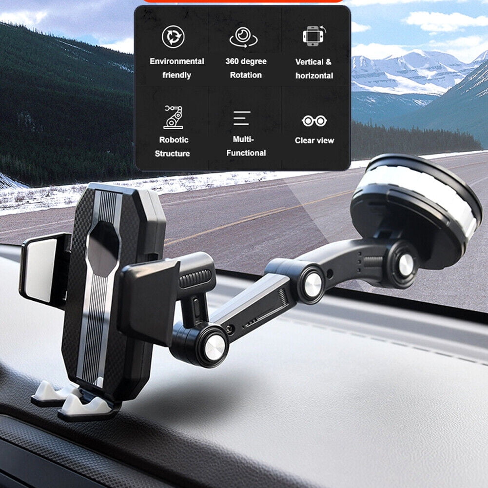 Yiyasu 360° Universal Dashboard Dash Mount Phone Holder Suction Cup