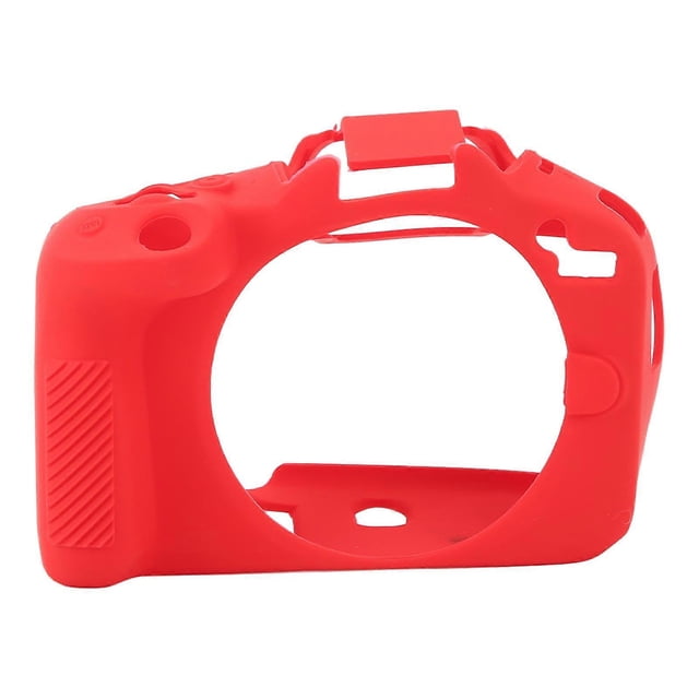 Silicone Camera Case for R50 Non Slip Anti Scratch Slim Fit Soft Protective Housing Cover Skin Protector for Digital Camera Accessories Red