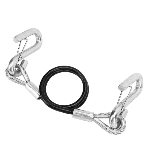 Cable de seguridad en espiral ANGGREK 3500 libras para remolque de remolque RV