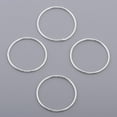 thumbnail image 1 of Aros Circulares Macarena 925 dividido 20mm 4 Piezas Plata Conectores circulares, 1 of 8