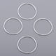 thumbnail image 3 of Conectores de collar de aro circular, anillo de eslabones, aro circular, plata de ley 925 20mm 4 Piezas, 3 of 9