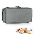 thumbnail image 2 of Insulin Bag  Insulin Cooling Case  Insulin Organizer  Insulin Protector Bag Portable Insulin Cooler Protector Bag Organizer  Insulation Cooling Pouch Case Gray, 2 of 8