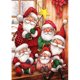 thumbnail image 1 of Drill Diamond Painting (DE9455) DIY 5D Drawing Full Round Santa Claus Christmas Kit 50x70cm Hugtrwg Para estrenar, 1 of 1