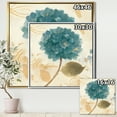 thumbnail image 2 of Blue Cottage Flower Hortensia I - Toile Encadrée Style Ferme, 2 of 3
