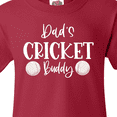 thumbnail image 4 of Inktastic Dad's Cricket Buddy Youth T-Shirt, 4 of 5