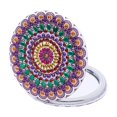 thumbnail image 1 of Cuadros Decorativos Bricolaje diamante pintura maquillaje espejo mandala patrón portátil espejo de bolsillo (003) Wdftyju  embutido en tela, 1 of 7