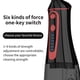 thumbnail image 3 of Vogacara Irrigador de eléctrico de gran capacidad de 300ml, irrigador de con carga USB con bolsa de almacenamiento, accesorios de Cuerpo del baño Negro Vogacara CE014122-02B, 3 of 6