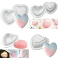 thumbnail image 5 of Romantic Heart-Shaped Non-Stick Decorative Candy Mold, Dessert Mold Baking Tools, 5 of 8