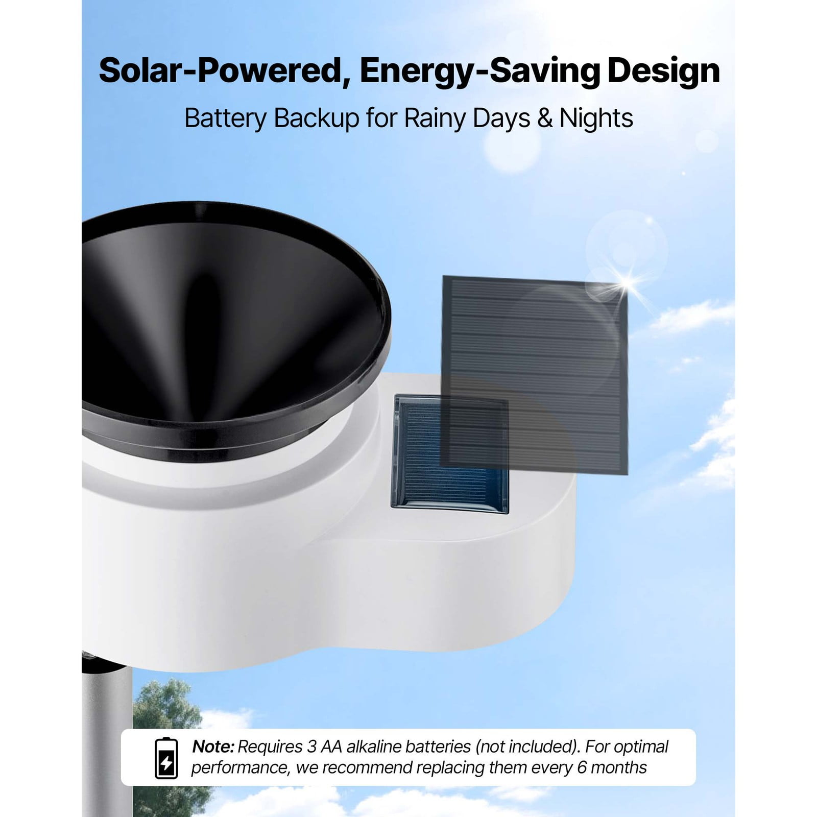 Uimoso 5-in-1 Wireless Weather Station 7.5'' Display and Indoor-Outdoor Sensor