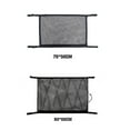 thumbnail image 3 of Kenally Organizador de techo para coche, bolsillo de malla reforzado, caída, menos bolsas de almacenamiento, techo, viaje, viaje largo, Camping, Automoción decorativa y accesorios 80*60 CM Kenally VI019312-02, 3 of 6
