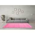 thumbnail image 3 of Ahgly Company Indoor Rectangle Abstract Pink Contemporary Area Rugs, 8' x 10', 3 of 4