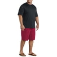 thumbnail image 4 of Big and Tall Essentials by DXL Men's Quick-Dry Swim Trunks, Red, 2XLT, 4 of 4