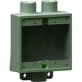thumbnail image 1 of Killark 2FSD-1, 2-Gang, (3) 1/2"" Hub, Aluminum, Shallow, Cast Device Box, 1 pc, 1 of 1