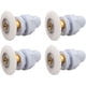 thumbnail image 1 of 4 rodillos para puerta de ducha, polea de varilla de cobre, reemplazo de rodillos para puerta de vidrio de ducha ultra silenciosos, para la puerta de vidrio del baño(29MM), 1 of 5