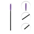 thumbnail image 3 of Unique Bargains 50 Pcs Pineapple Shape Eyelash Brush for Bathroom Black Dark Purple Plastic Silicone, 3 of 5