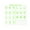 Green, variant on American Mahjong Practice Board, Non-Slip Tile Passing Practice Tray with R/L/O Markings, Tile Organizer for Standard NMJL Tiles, Mahjong Accessory for Beginner Solo Practice & Club Games (Green)