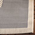 thumbnail image 5 of Safavieh Courtyard Grey Indoor Outdoor Rug - Runner 2'3" x 8', 5 of 5