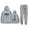 Gray, variant on Russ Into The Wild Tour 2025 Sweatsuit Casual Fall Suit Unisex Hoodies Jogger Pants Sets