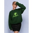 thumbnail image 2 of Fear Makes Us Stronger Sweatshirt Women -Image by Shutterstock, Female 5X-Large, 2 of 4