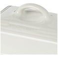 thumbnail image 4 of Le Creuset Stoneware European Butter Dish, White, 4 of 7