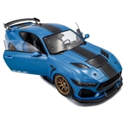 Solido 1:18 Scale Shelby Mustang Super Snake Grabber Blue Metallic 2025 Reference Samples Diecast Model Car S1813802