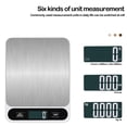 thumbnail image 6 of Household Food Electronic Weighing Kilogram Scale Food Weighing Accurate Gram Weight Scale Portable Baking Small Electronic Scale Food Scale, 6 of 8