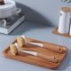 thumbnail image 3 of Mango largo, cepillo para sartén marrón coco, mango de madera, cepillo para limpieza de cocina, cepillo para sartén, cepillo para encimera, multiusos JM, 3 of 5