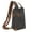 Black, variant on Canvas Sling Bag - Small Crossbody Backpack Shoulder Casual Daypack Rucksack for Men Women(Rust Red)