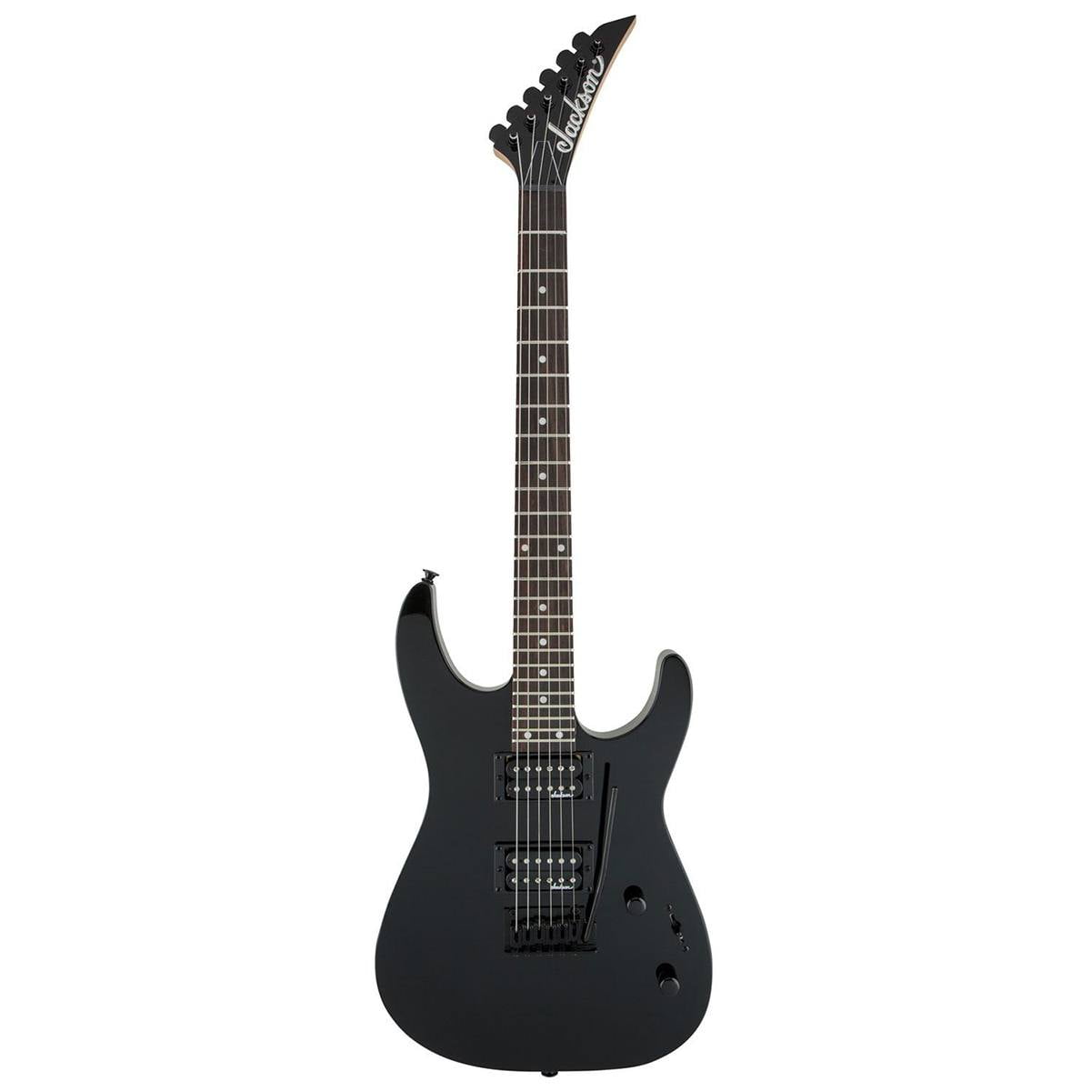 Jackson JS Series Dinky JS12 6-String Right-Handed Electric Guitar with Poplar Body and Amaranth Fingerboard (Gloss Black)