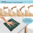 thumbnail image 3 of Yayeee 6 Pack Kitchen Dish Cloths Set for Washing Soft Drying Absorbent Microfiber Towels, Green Art Abstract Pattern, 3 of 9