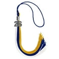 thumbnail image 6 of Endea Graduation Royal Blue/Gold/White Graduation Tassel with Silver Date Drop, 6 of 8