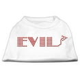 thumbnail image 3 of Pet Dog  Cat Shirt Rhinestone, "Evil", 3 of 9