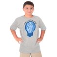 thumbnail image 5 of Shine a Light on Autism Bulb Symbol Crewneck T Shirts Boy Girl Teen Brisco Brands XS, 5 of 6