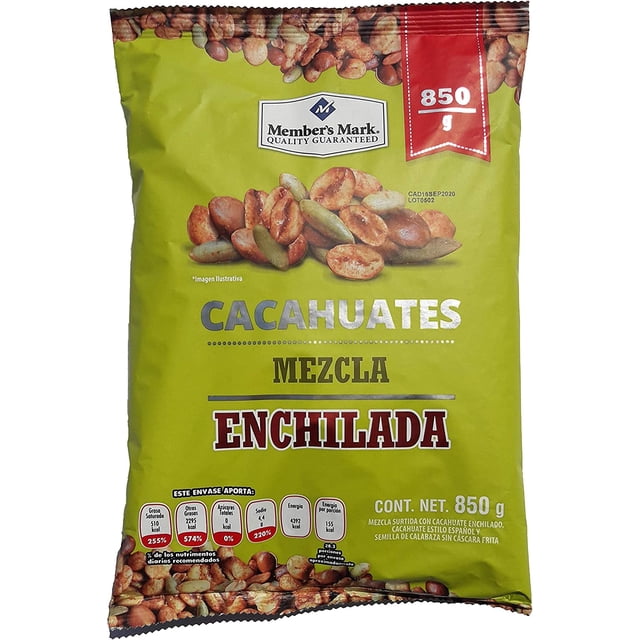 Cacahuates Mezcla Enchilada Members Mark. 850 gr. MembersMark AB-UDY2-J5G2