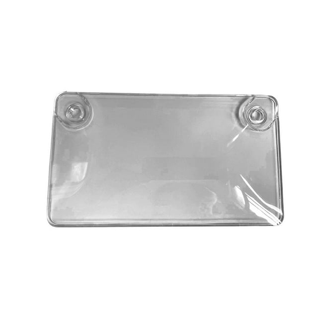 Motorcycle Clear License Cover Motorcycle Tag Protector Dustproof Motorcycle License License Frame