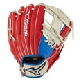 thumbnail image 1 of Mizuno Prospect Series PowerCloseTM Gant de Baseball 11 Pouces, Taille 11, Main Droite : Royal-Rouge (R520), 1 of 2