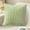 C991, variant on MORESEC Home 45x45cm Solid Color Velvet Pleated Pillowcase Cushion Cover for Sofa Headboard Office Lumbar Support Waist Protection Beige