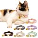 thumbnail image 2 of Collar ajustable para gatos, suave, con cascabel extraíble, de color liso, para perros pequeños, gatos y gatitos, ideal para paseos al aire libre y seguridad., 2 of 8
